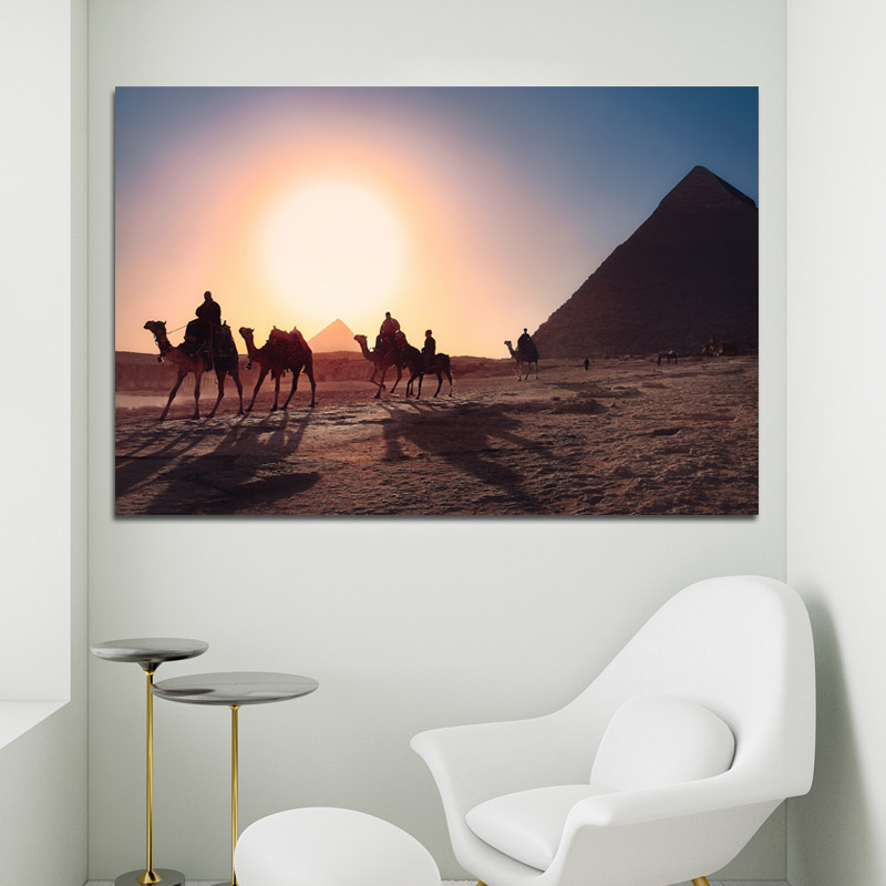 Πίνακας σε καμβά camel ride in Egypt